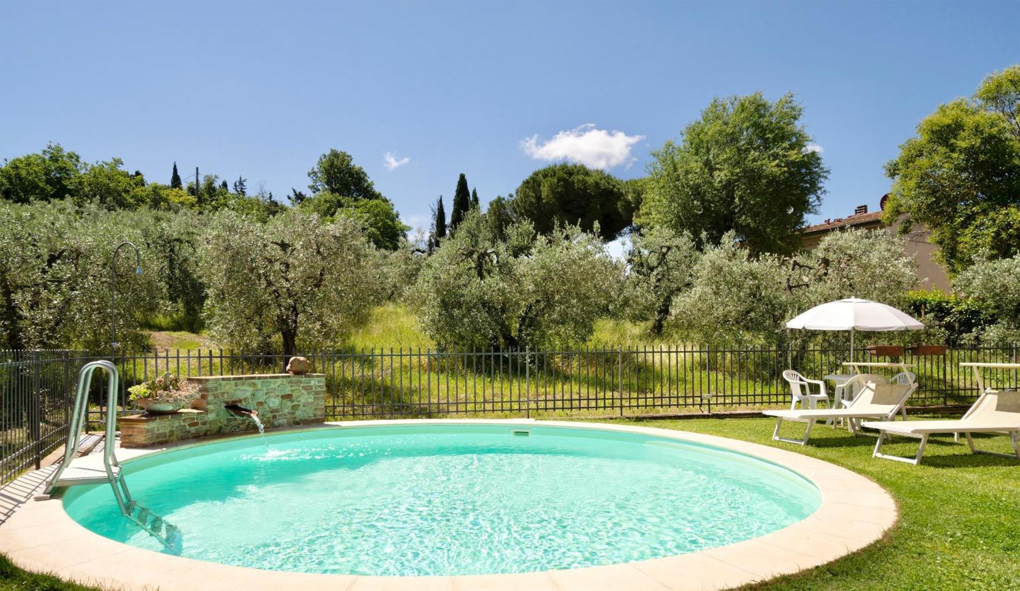 Casa Vacanze Con Piscina A San Gimignano Aparthotel Екстериор снимка