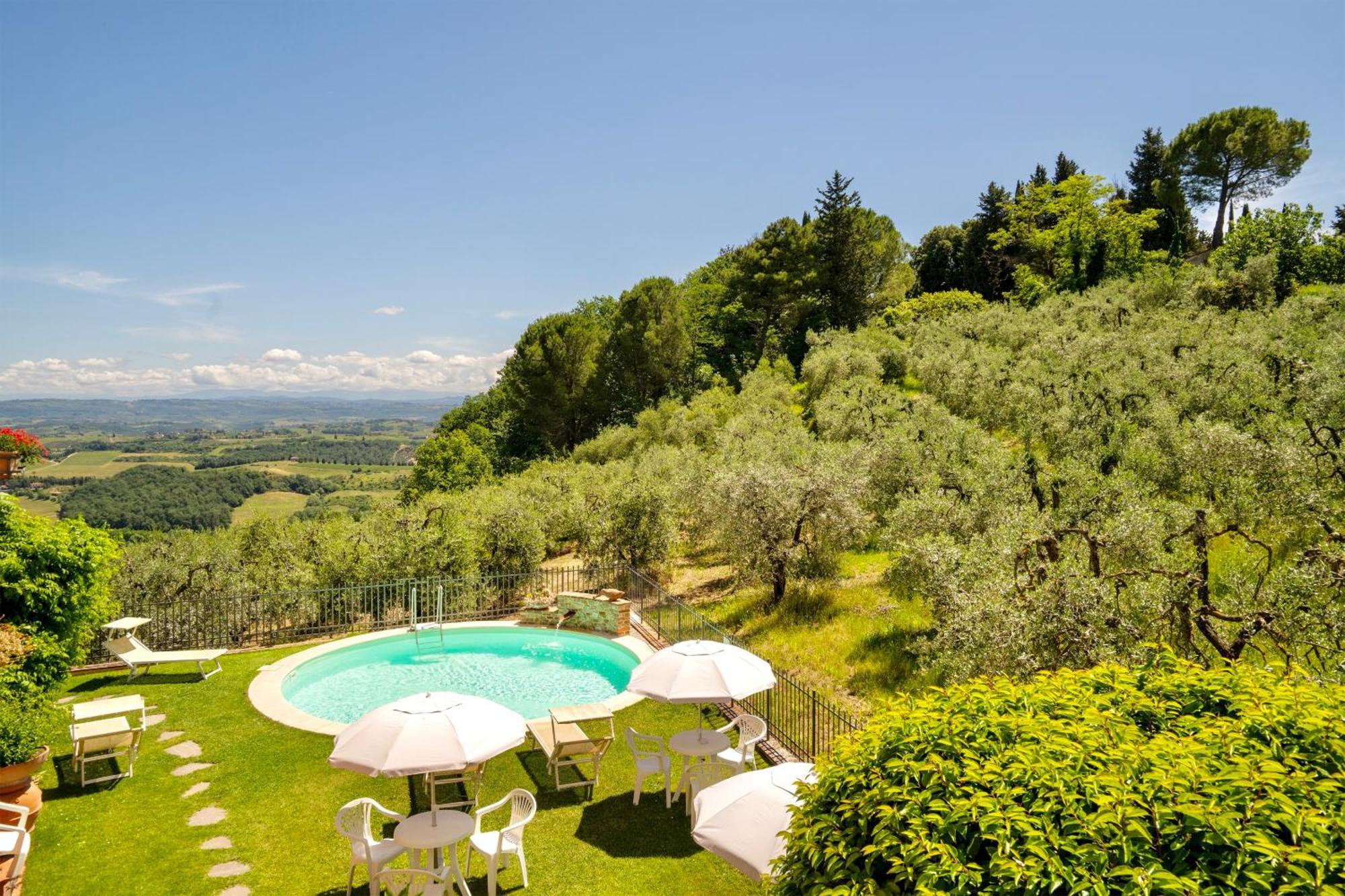 Casa Vacanze Con Piscina A San Gimignano Aparthotel Екстериор снимка